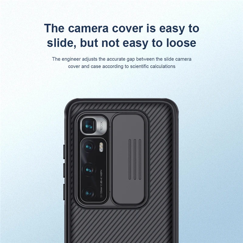 

For Xiaomi Mi 10 Ultra Case Nillkin CamShield Case Slide Camera PC Frosted Shield Textured for Xiaomi Mi 10 Ultra Mi10 Pro Case