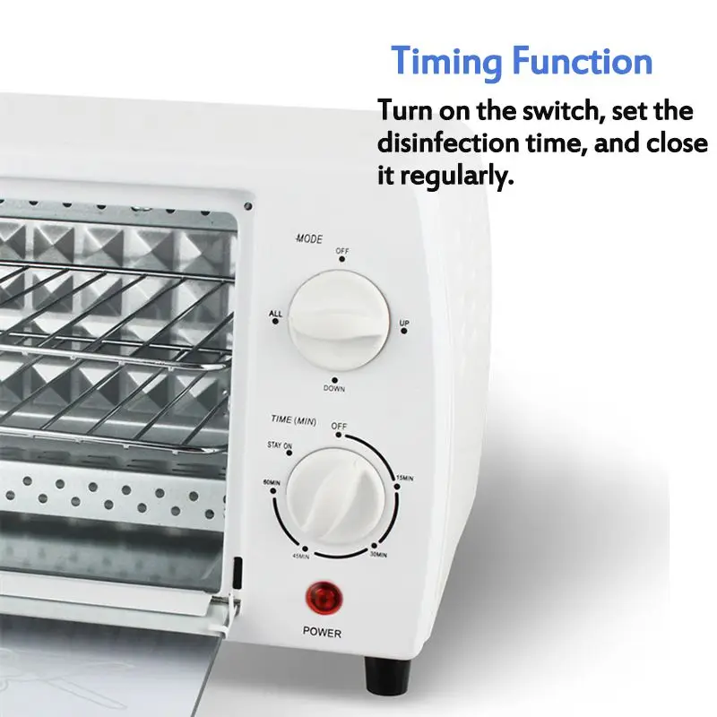 

Ozone Ultraviolet Sterilization Machine 12L UV Disinfection Cabinet Sterilizer Timer Salon Esterilizador Nail Beauty Equipment