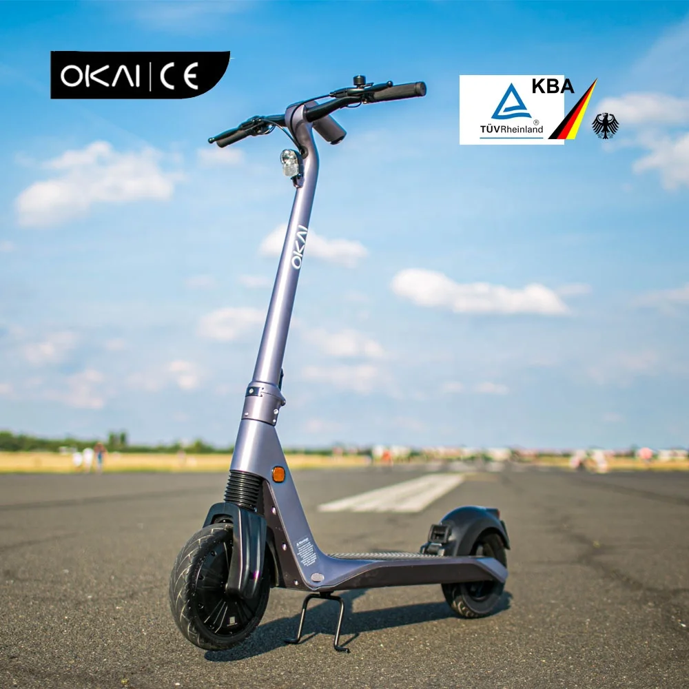 

600 Вт макс. мотор 25 км/ч Безопасная езда 2021 OKAI ES500 взрослый 2-колесный внедорожный Электрический скутер