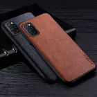 Кожаный чехол премиум-класса для Oppo A52 A72 5G A92 Роскошный деловой ретро-чехол с узором Личи из мягкого ТПУ + Пу Жесткая защитная задняя крышка