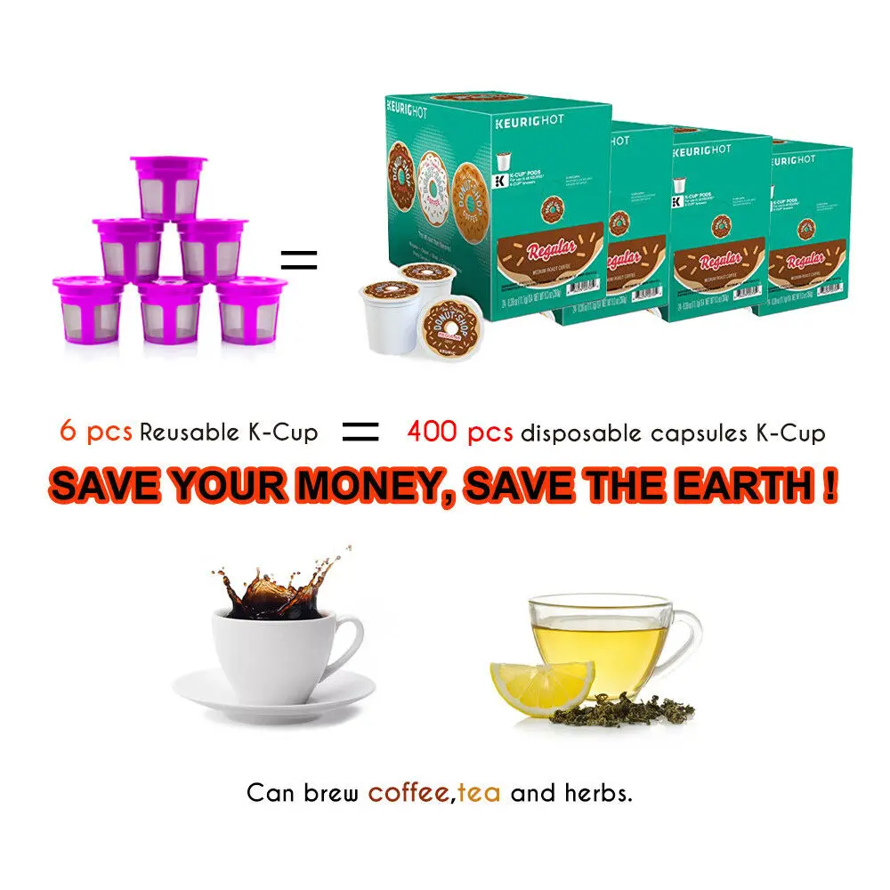Icafilas3 шт./упаковка многоразовые кофейные капсулы для Keurig 1 0 и 2 оригинальной