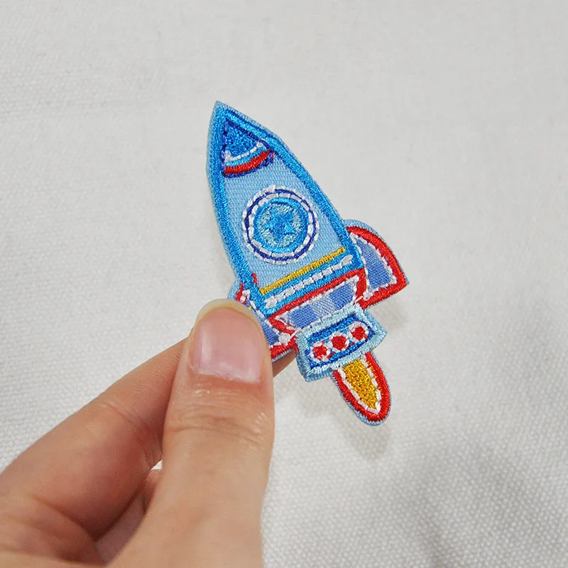 Нашивка для одежды сделай сам космическое пространство панк значки аппликации