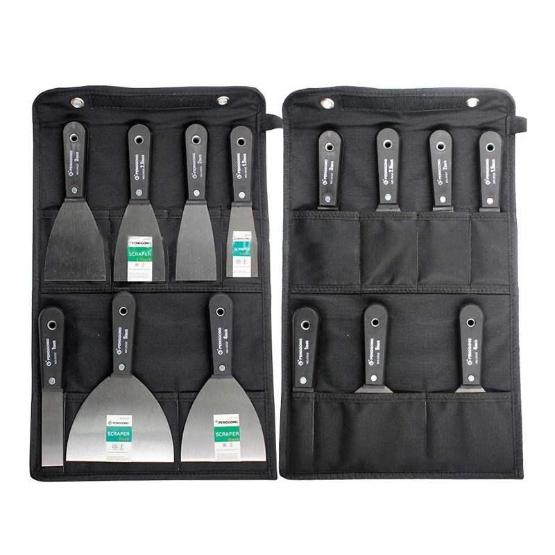 

Putty Knife Set Wall Shovel Putty Scraper Blade 1" To 5" Multi-specification Paint Plastering Knife Construction Tool