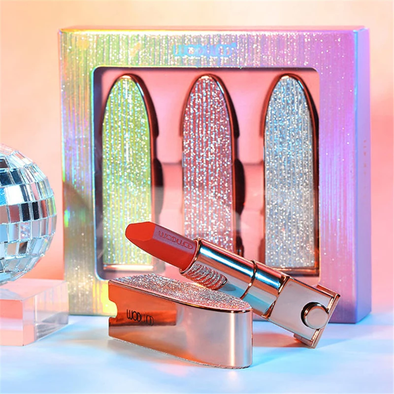 Матовый водостойкий макияж набор из помад длинный прочный стержень бальзам для