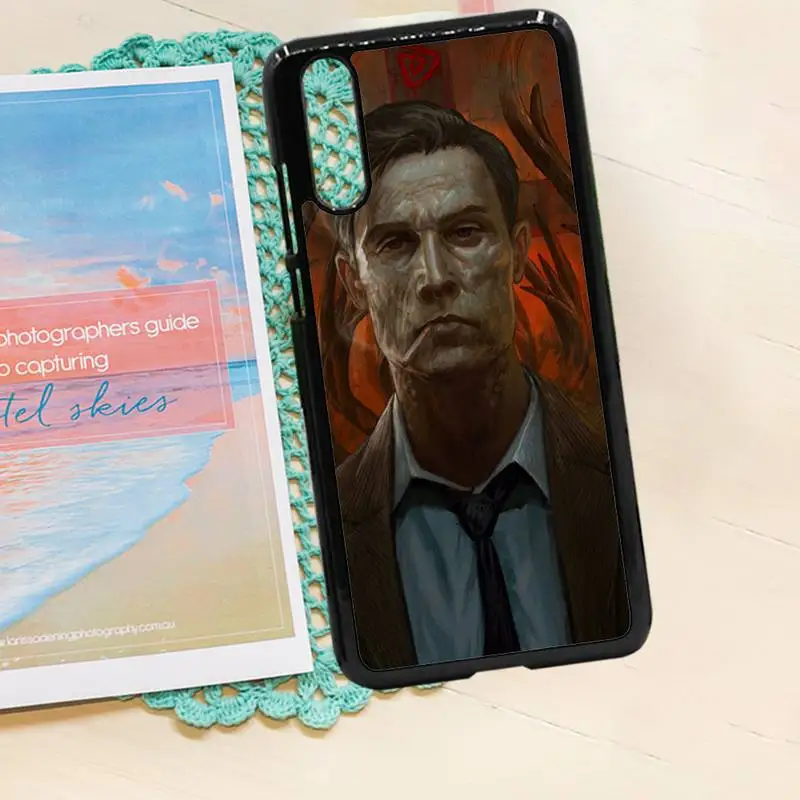 

True Detective tv show high quality Anti-fall Phone Case shell PC for iPhone 11 12 pro XS MAX 8 7 6 6S Plus X 5S SE 2020 XR