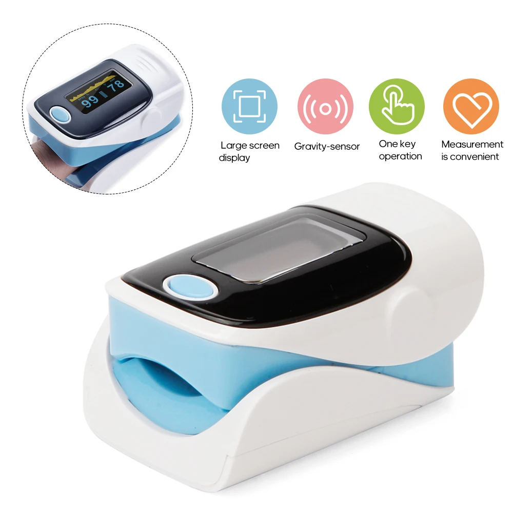Пальцевой Пульсоксиметр пальцевой зажим Пульсоксиметр OLED пальцевой Пульсоксиметр домашний семейный Пульс оксиметр