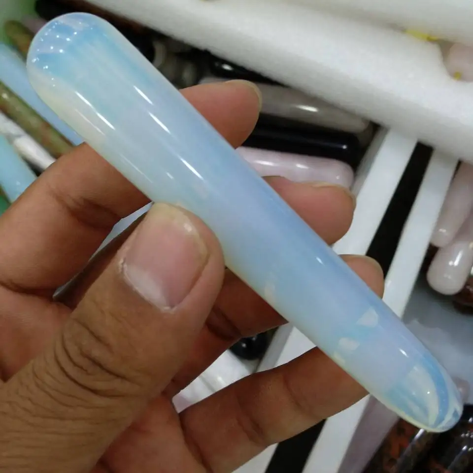 2 шт. массажная палочка с натуральным опалом|Камни| |