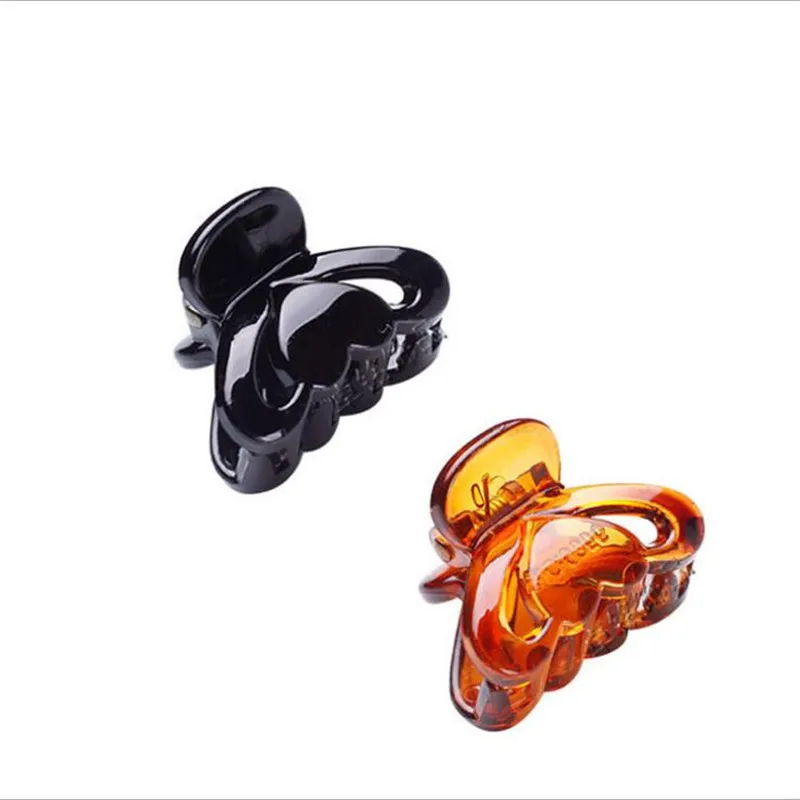 Женская заколка для волос 9356 модная черная Заколка краб аксессуары женщин