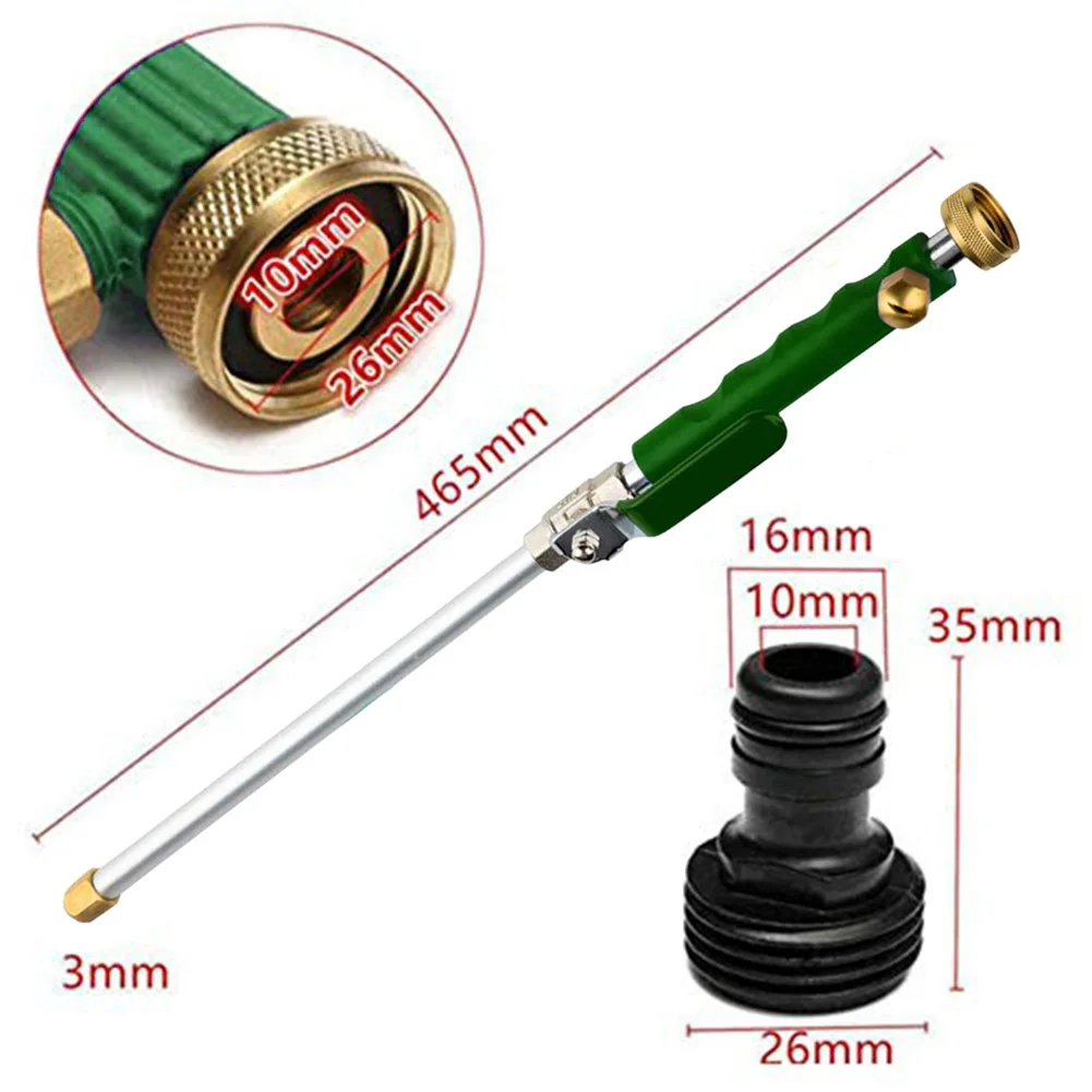 

High Pressure Water Gun Jet Washer Hose Wand Nozzle Sprayer Watering Spray Sprinkler Cleaning Tool Water Gun Cleaning Tool