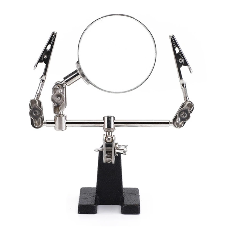 

Auxiliary Support Table Magnifying Glass Tool Assistance Bracket Welding Table Repair Station High Quality Tools