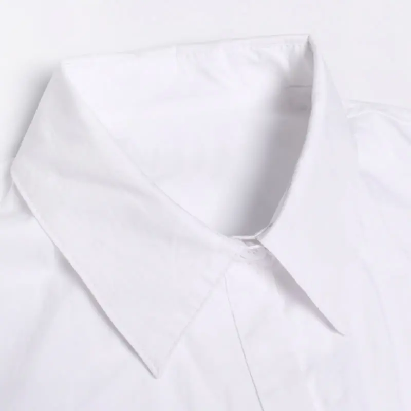 XITAO нерегулярные лоскутные плиссированные повседневные длинные блузки для