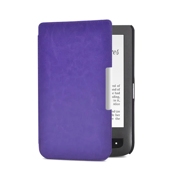 PB624 FM PL Чехол-книжка из ПУ кожи для pocketbook 614/624/626 plus для pocketbook touch lux 3 e-reader, чехол для электронной книги+ Бесплатный подарок - Цвет: PB624 FM PL