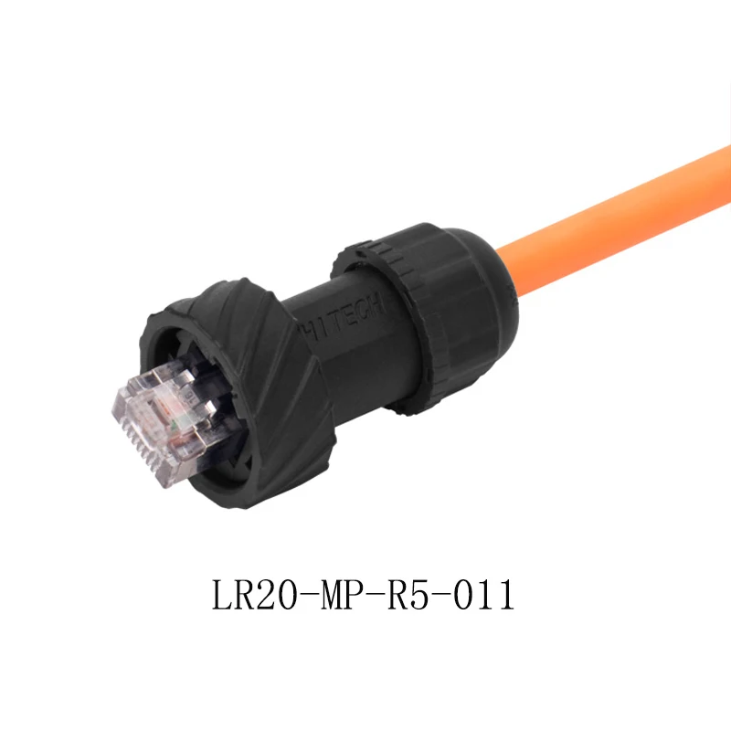 Lshitech водонепроницаемый промышленный Cat5 8P8C авиационный штекер гнездовой разъем