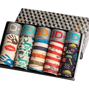 Горячее нижнее белье, мужские хлопковые боксеры, мужские брендовые брикеты, дышащие шорты, выпуклая сумка, нижнее белье, мужские трусы размера плюс