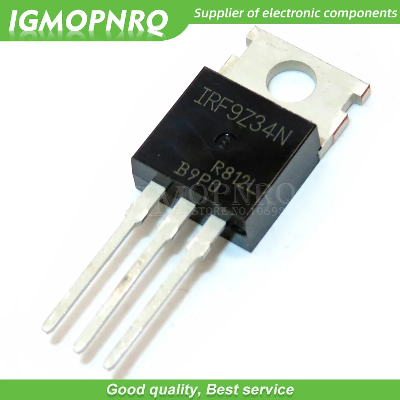 Новинка оригинальный МОП транзистор IRF9Z34N IRF9Z34 IRF9Z34NPBF PCh 55V 17A 100mOhm 23.3nC TO 220 10 шт.|10 pcs| |