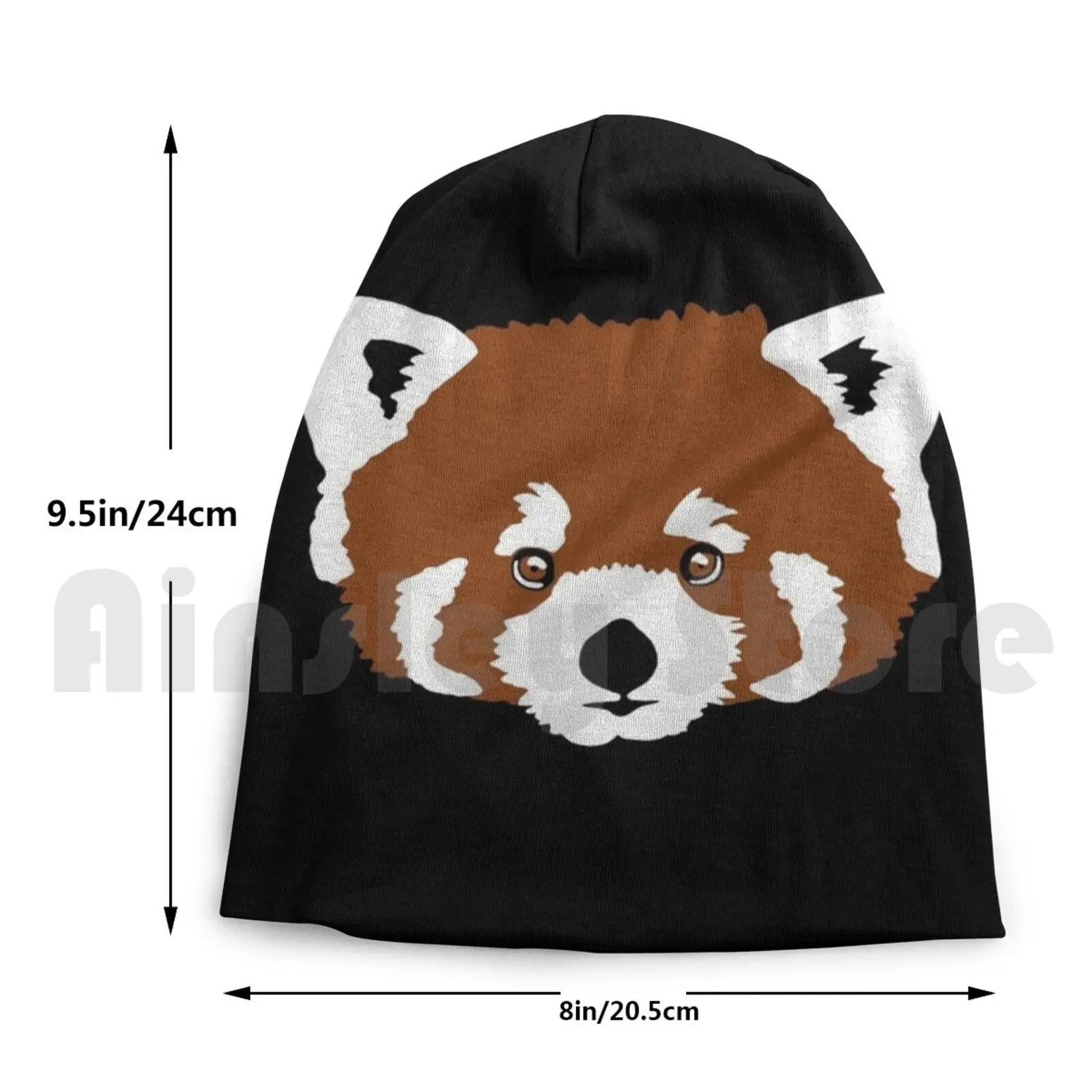 

Red Panda Face Beanies Knit Hat Hip Hop Red Panda Panda True Panda Zookeeper Geocreate Animal Face Cute Red
