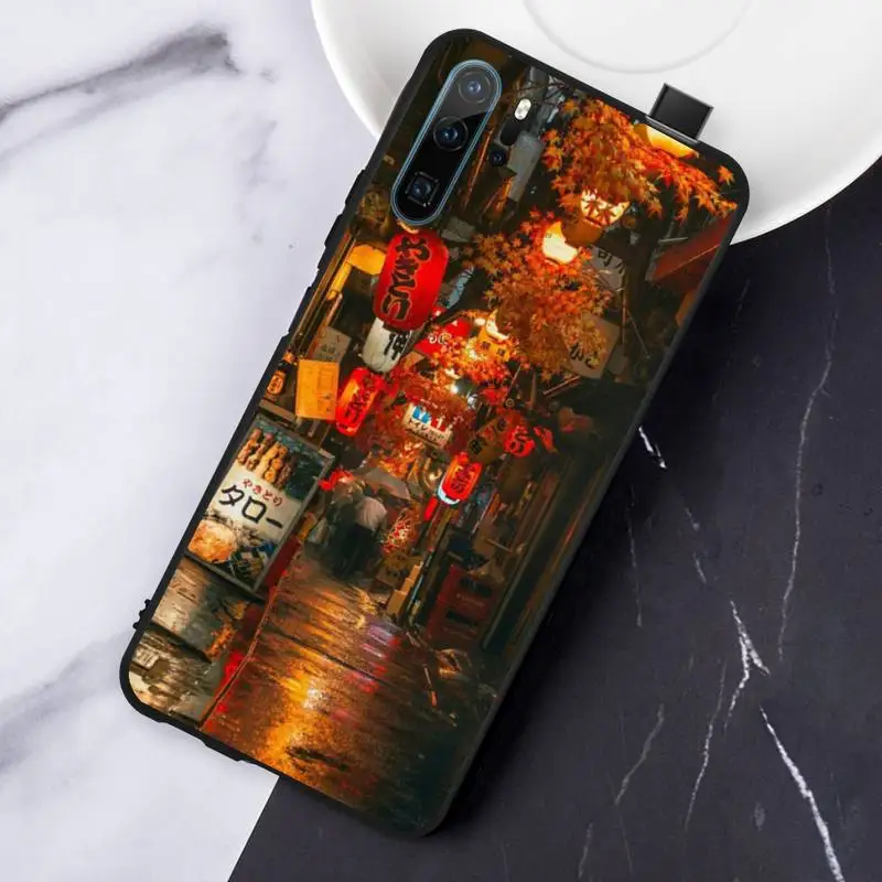 

Japanese style Art Japan aesthetics Phone Case For Huawei honor Mate P 10 20 30 40 Pro 10i 9 10 20 8 x Lite
