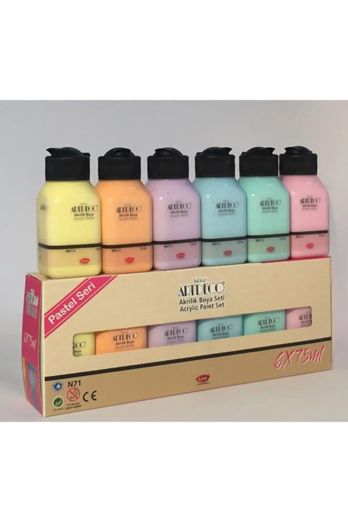 

Acrylic Paint 6'l Crayon Set
