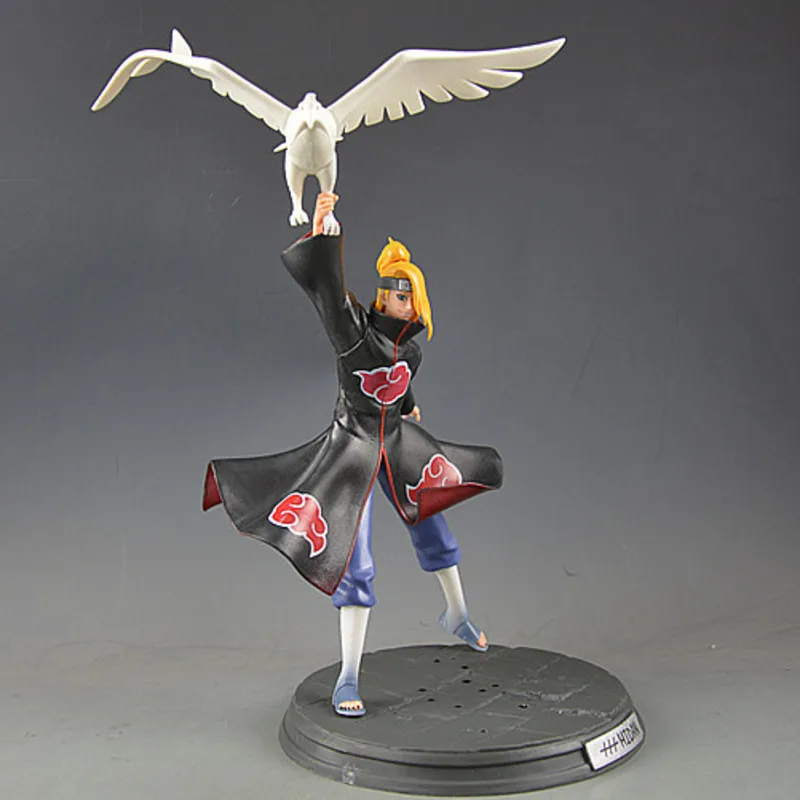 

Naruto Shippuden Anime Action Figure GK Deidara Figma 35cm Statue Oversized Model Akatsuki Toys For Children Gift Free Shipping