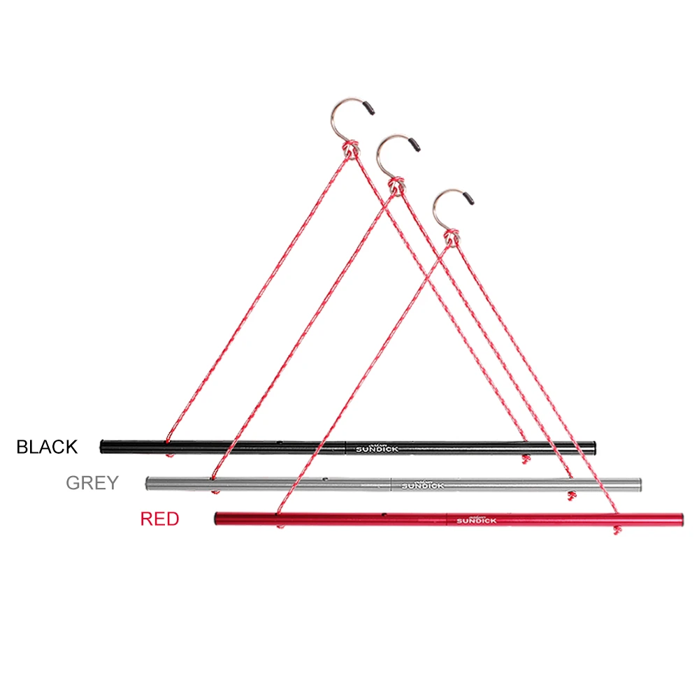 

Outdoor Camping Support hangers for Clothes Drying Rack Multifunction Aluminium Clothes Rack Drying Hanger Storage Hangers