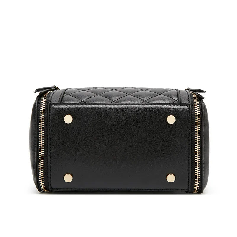 

Women's Bag 2019 New Rhombic Shoulder Diagonal Bag Simple Large Capacity Bucket Bag Cross Body Bags