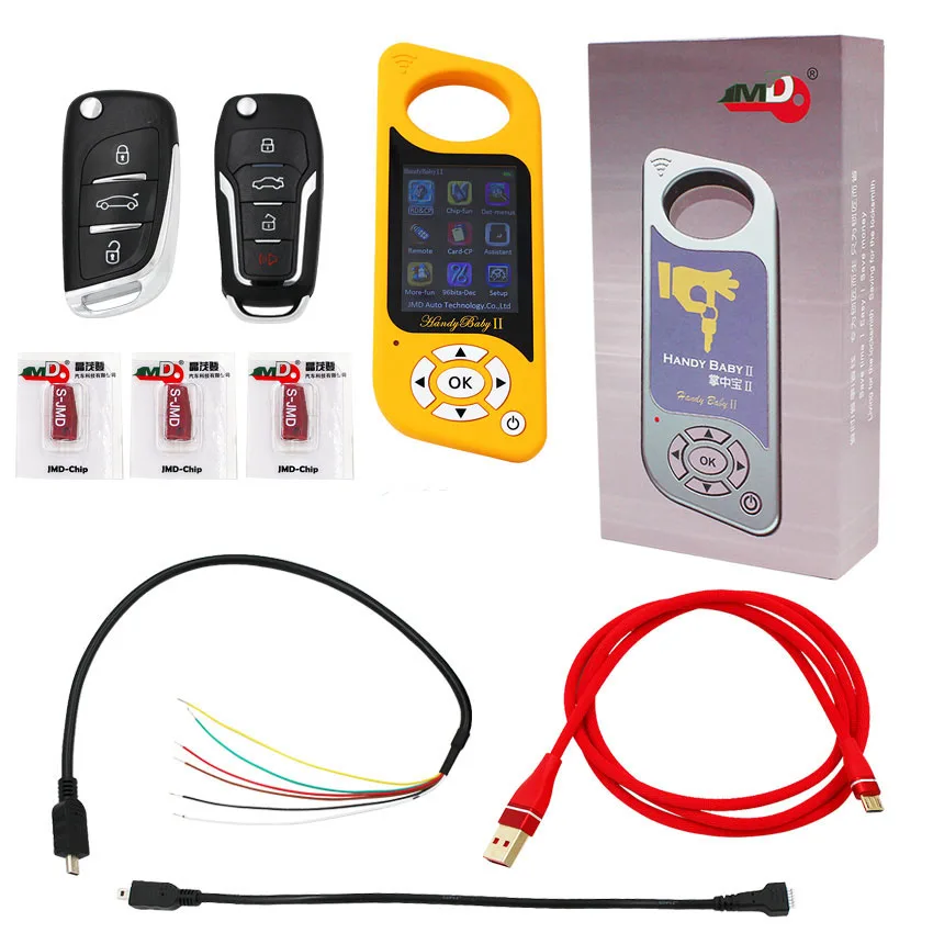 JMD Handy Baby II 2 Автомобильный ключ для 4D/46/48/G/47 чипов программатор на