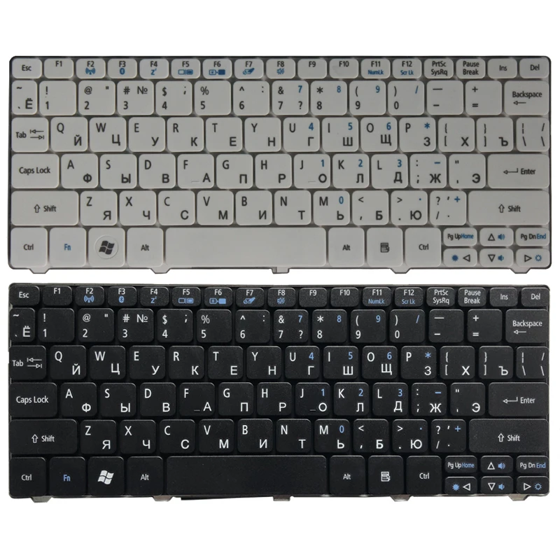Русская клавиатура для ноутбука Gateway Mini LT21 LT25 LT27 LT28 LT2100 LT32 LT3201u Packard Bell Dot SPT 723 SE SE2 SE3