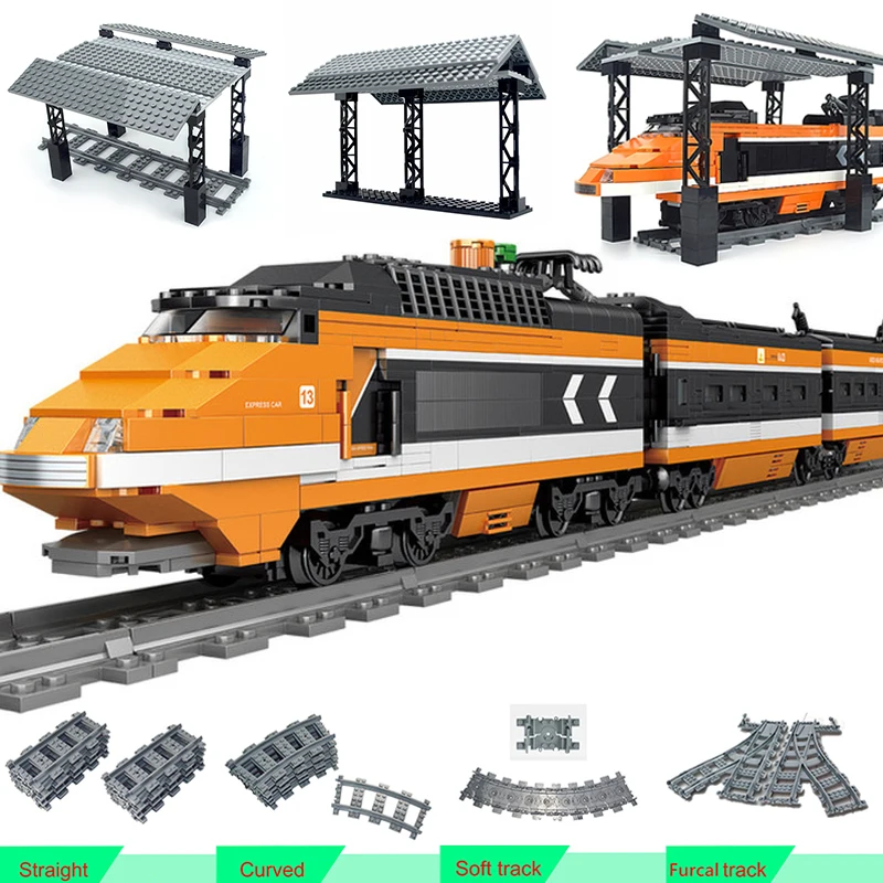 Строительный блок для станции городских поезда высокотехнологичные