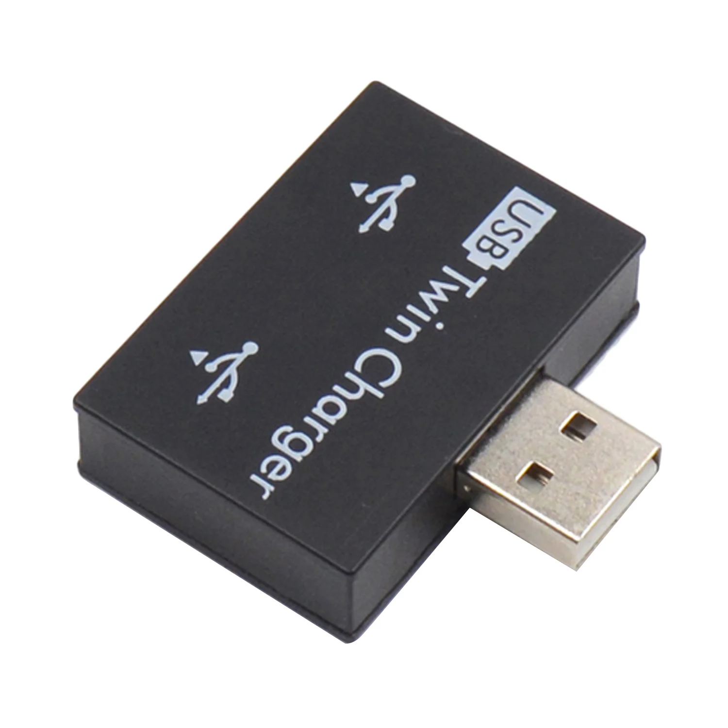 Elisona USB Twin Charger to 2 Port Adapter Splitter Hub for Mobile Phones Computers U Disk Accessories Gadgets | Компьютеры и офис