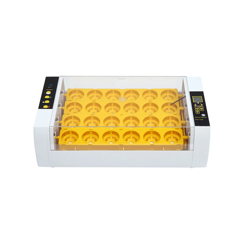 

24 Home Use 220V Large Capacity Egg Incubator Digital Fully Automatic 96 Eggs Poultry Hatcher For Chickens Ducks