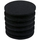 6 пакет утолщенный компостный бак фильтры с активированным углем для Кухня компостный бак фильтры для ЖК-экрана, 10 мм Толщина, 6,75