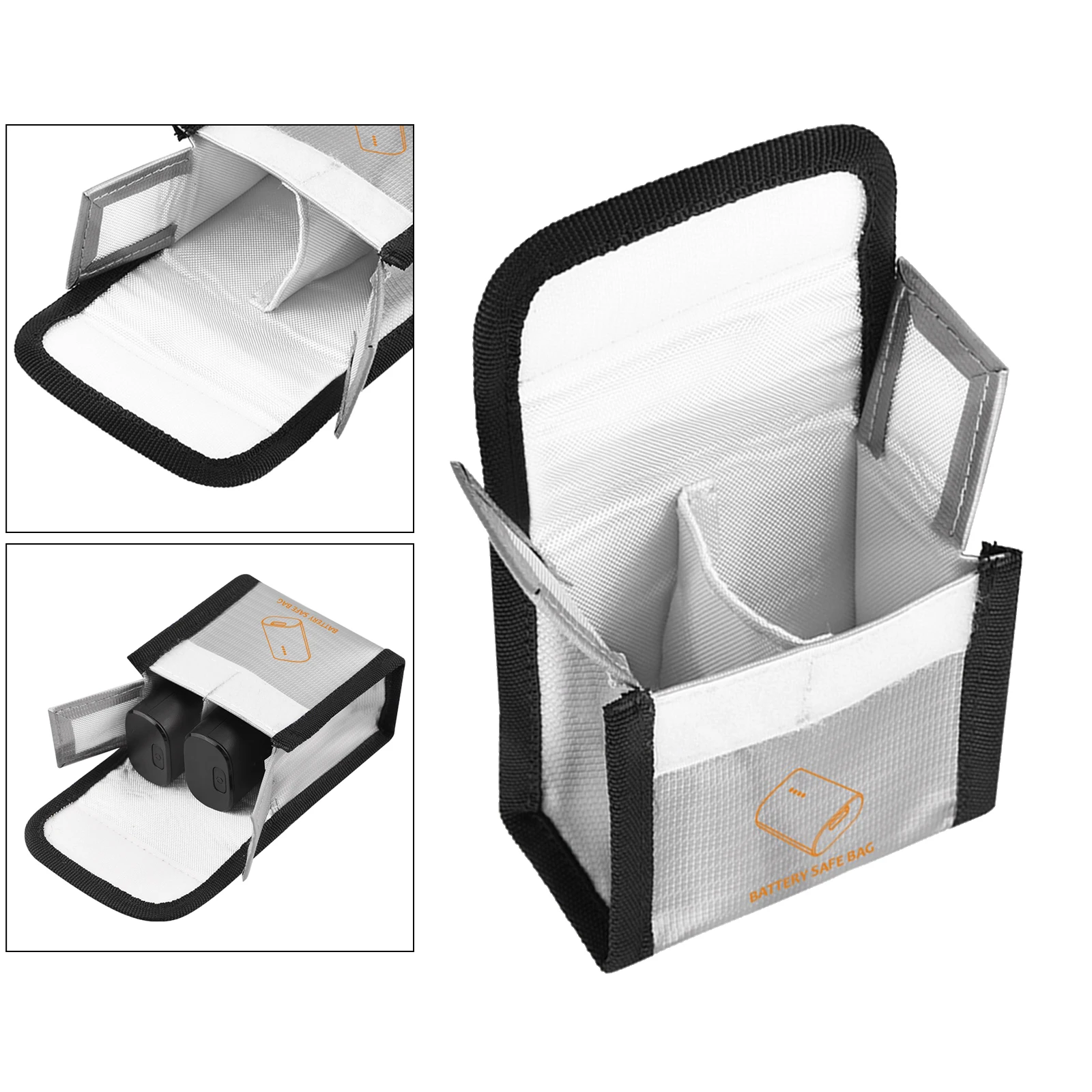 

Lipo Battery Safety Bag Safe Guard Charge Sack for DJI FPV Racing Drones