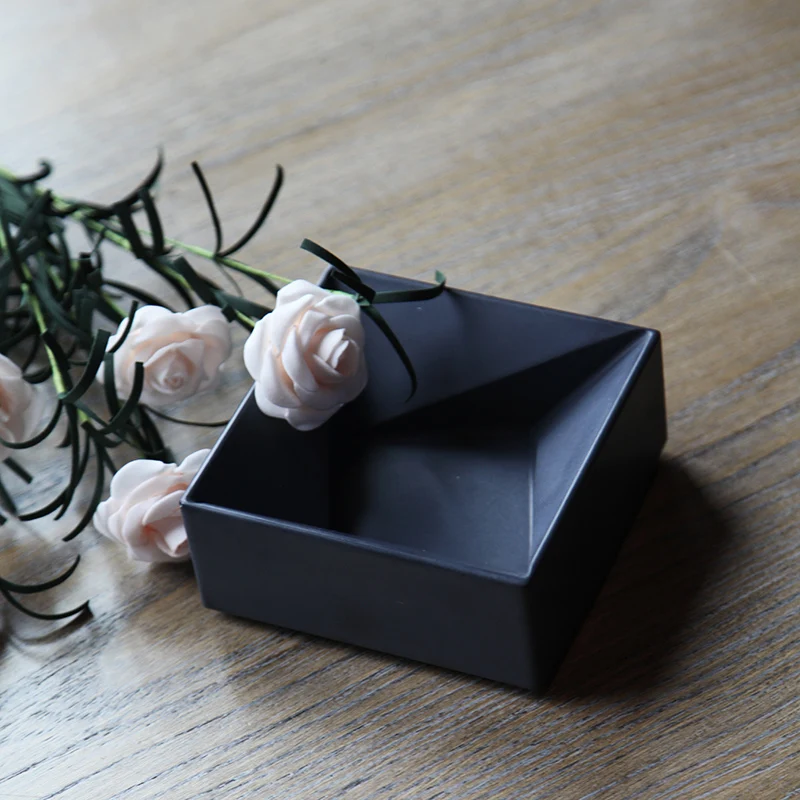 Форма для цементного лотка геометрическая форма украшения стола цемента лоток