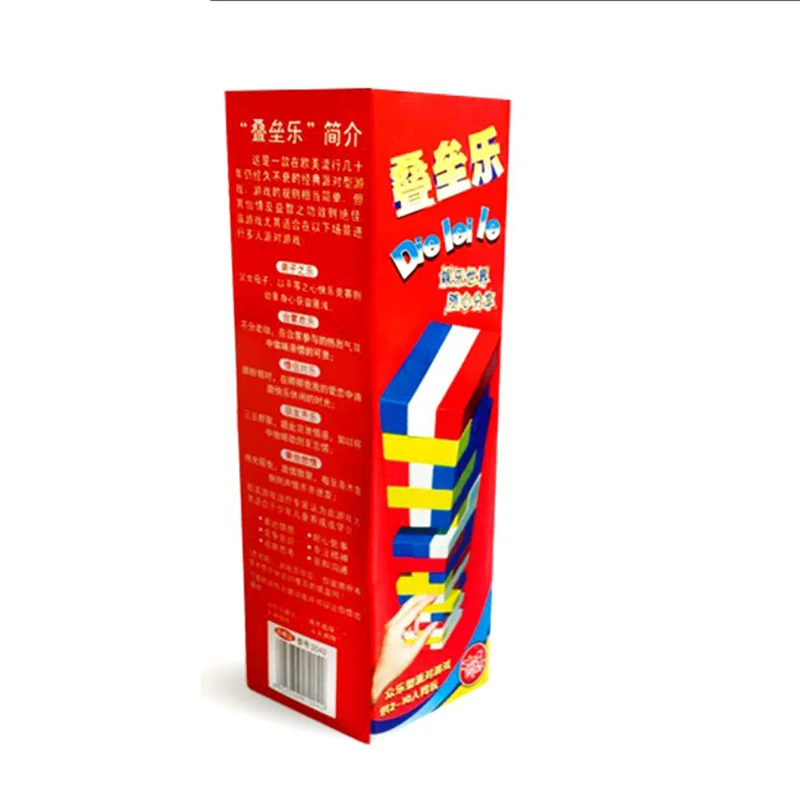 Новый 48 шт. блоков баланса настольная игра 2 6 игроков семья вечерние лучший