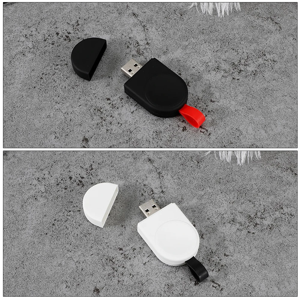 2 вида цветов портативное беспроводное зарядное устройство для I Watch зарядная док