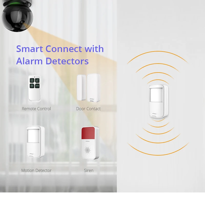 

IP-камера Dahua Imou Ranger IQ, беспроводная, с ночным видением, 360