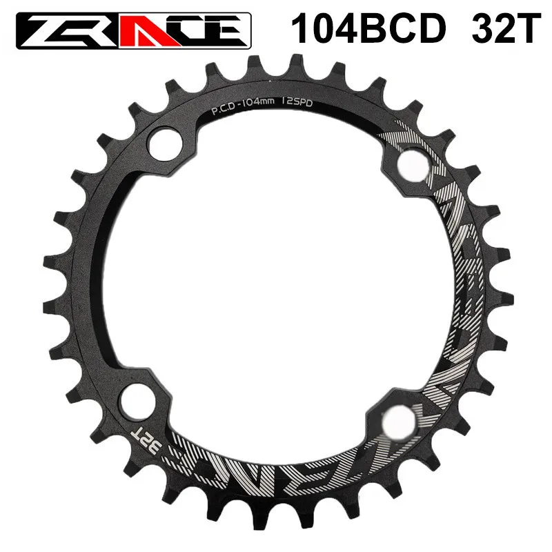 104BCD 32T Black Zracing 104BCD MTB велосипедная цепь для SRAM прямое Крепление велосипеда Кривошип конвертер винты, AL 7075 CNC 4 шт. цепное кольцо болты адаптер - Цвет: 104BCD 32T Black