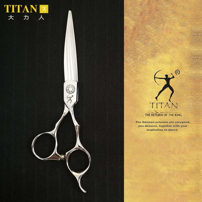 

Titan professional barber hair scissor salon cutting scissors hairdressing scissors Japan vg10 steel