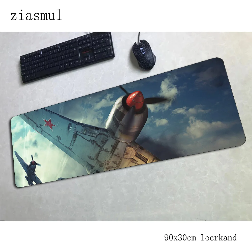 Коврик для мыши war thunder 90x30 см компьютерный геймерский коврик толстый большой с