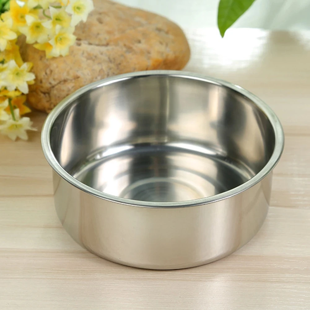 

Stainless Steel Bowl Kitchen Barbecue Tool Container Outdoor Home Heat Resistant Seasoning Bowl Oil Pot Accessories Easy Clean