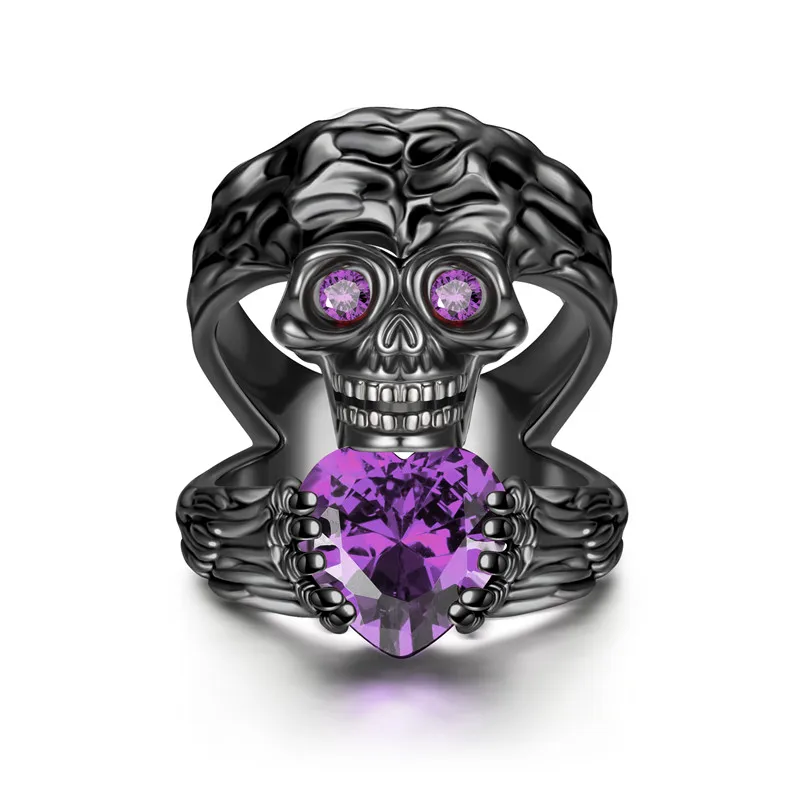 Кастетное кольцо серебро Цвет обручальные кольца для женщин и девочек с красным