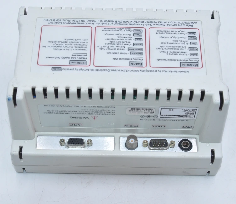 

4 Omega PULSED LASER ENERGY METER