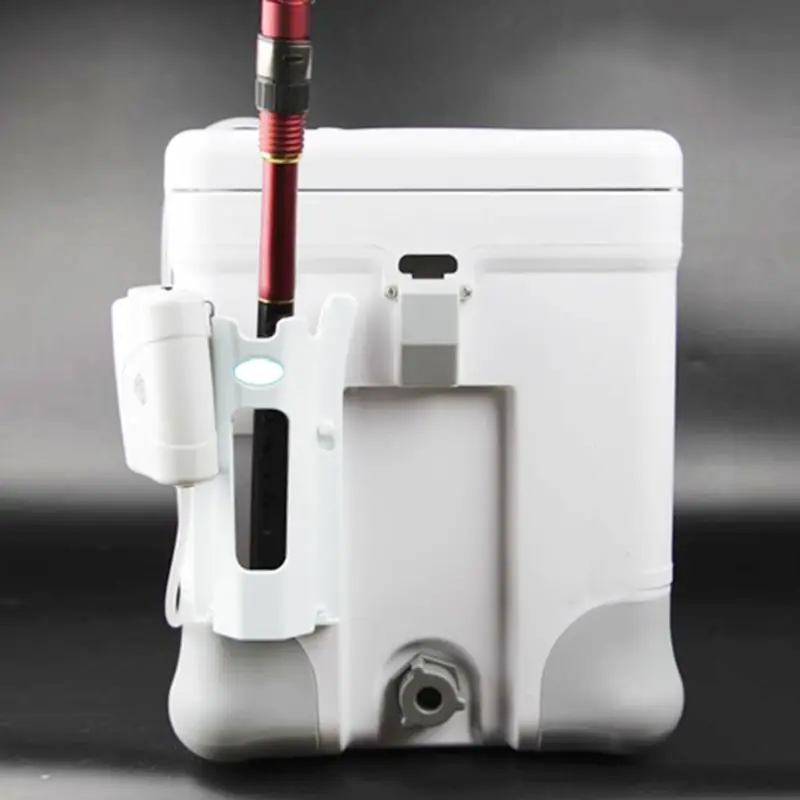 2 трубки ABS пластик держатель удочки прядильные принадлежности съемный кронштейн