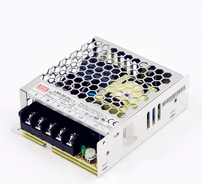 Mean Well LRS-50 Series 50 Вт 5 В 12 15 24 36 48 импульсный источник питания с одним выходом meanwell |