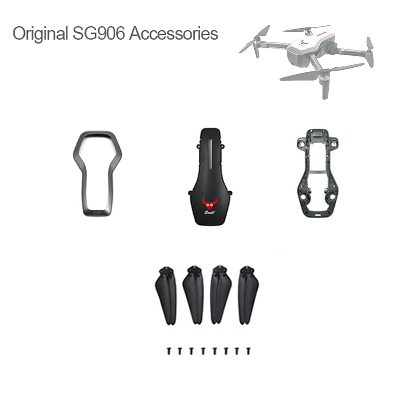 Запасные части для дрона SG906 запасные с каркасом верхней корпуса чехол usb