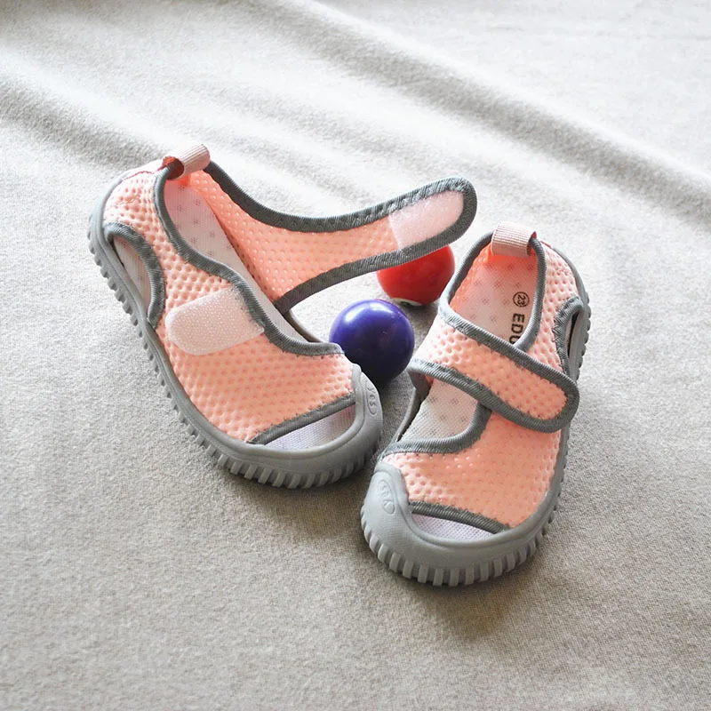 Детская обувь детские сандалии Новые повседневные сетчатые детская сетчатая