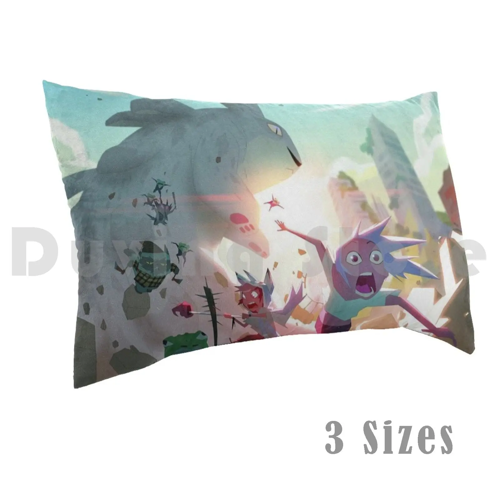 Чехол-Подушка Kipo и век чудесных животных Постер-шляпа Netflix