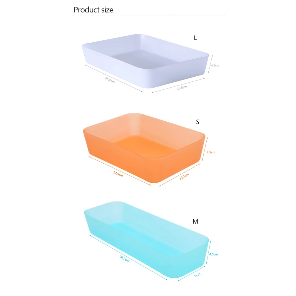 Adjustable Drawer Kitchen Cutlery Divider Case Makeup Storage Box Home Organizer Home Storage Organization Racks Drawer Box