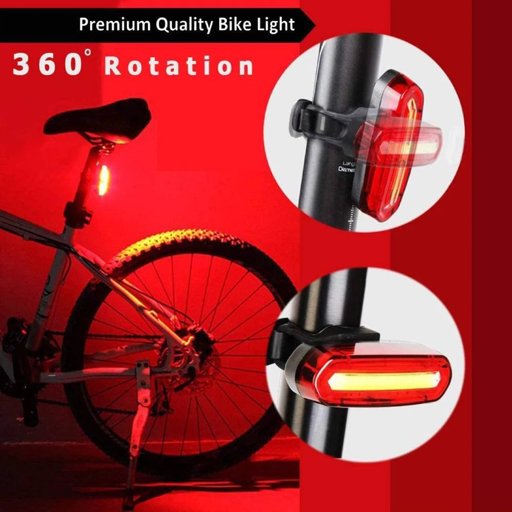

Bike Led Taillight Waterproof Riding Rear light Led Usb Chargeable Mountain Bike Cycling Light Tail-lamp Bicycle Light