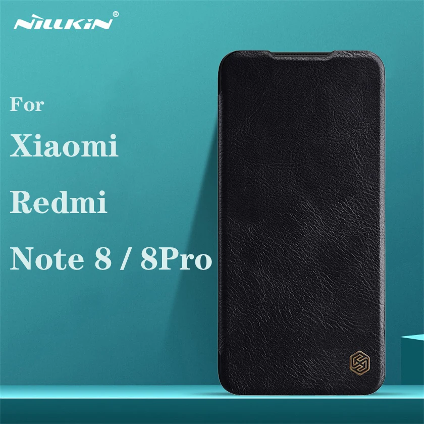Флип чехол Nillkin Qin для Xiaomi Redmi Note 8 Pro|Бамперы| |